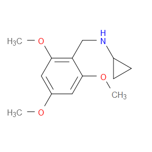 N-Cyclopropyl-2,4,6-trimethoxybenzenemethanamine