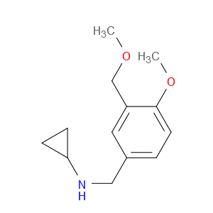 N-Cyclopropyl-4-methoxy-3-(methoxymethyl)benzenemethanamine