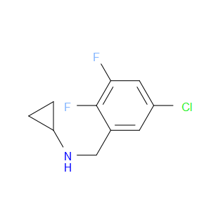 5-Chloro-N-cyclopropyl-2,3-difluorobenzenemethanamine