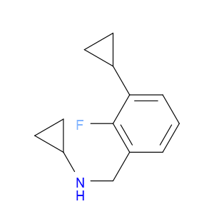 N,3-Dicyclopropyl-2-fluorobenzenemethanamine