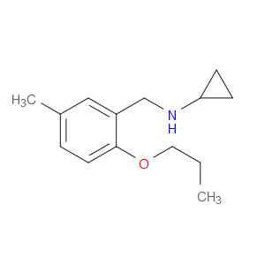 N-Cyclopropyl-5-methyl-2-propoxybenzenemethanamine