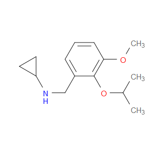 N-Cyclopropyl-3-methoxy-2-(1-methylethoxy)benzenemethanamine