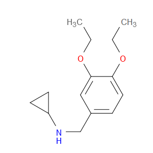 N-Cyclopropyl-3,4-diethoxybenzenemethanamine