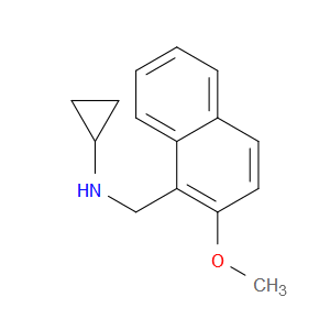 N-Cyclopropyl-2-methoxy-1-naphthalenemethanamine