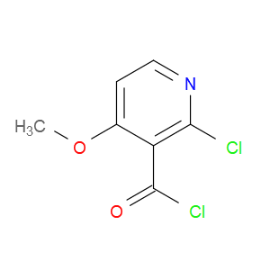 2-Chloro-4-methoxy-3-pyridinecarbonyl chloride