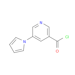 3-Pyridinecarbonyl chloride, 5-(1H-pyrrol-1-yl)-