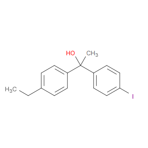 4-Ethyl-α-(4-iodophenyl)-α-methylbenzenemethanol