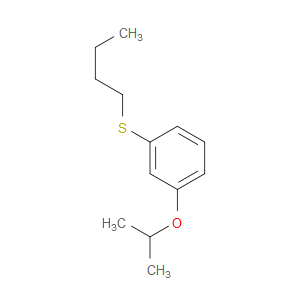 butyl(3-isopropoxyphenyl)sulfane