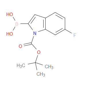 N-(Boc)-6-fluoroindole-2-boronic acid