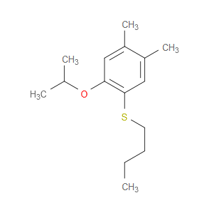 butyl(2-isopropoxy-4,5-dimethylphenyl)sulfane