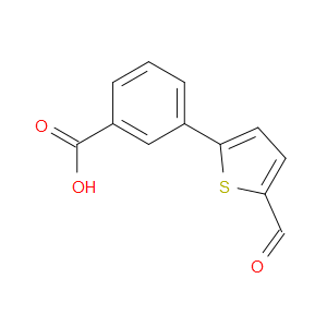 3-(5-Formyl-2-thienyl)benzoic acid