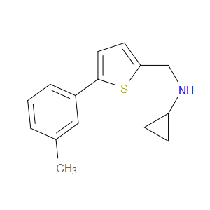 N-Cyclopropyl-5-(3-methylphenyl)-2-thiophenemethanamine