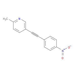 2-methyl-5-((4-nitrophenyl)ethynyl)pyridine