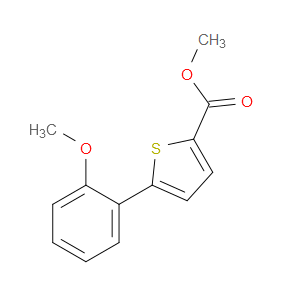 Methyl 5-(2-methoxyphenyl)-2-thiophenecarboxylate