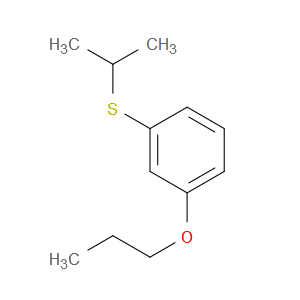 isopropyl(3-propoxyphenyl)sulfane