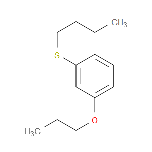 butyl(3-propoxyphenyl)sulfane