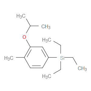 triethyl(3-isopropoxy-4-methylphenyl)silane