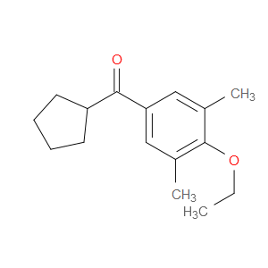 cyclopentyl(4-ethoxy-3,5-dimethylphenyl)methanone