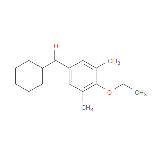 cyclohexyl(4-ethoxy-3,5-dimethylphenyl)methanone