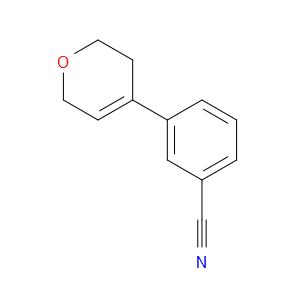 3-(3,6-Dihydro-2H-pyran-4-yl)benzonitrile