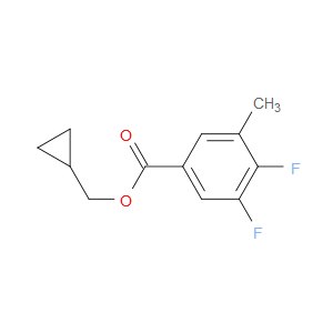 cyclopropylmethyl 3,4-difluoro-5-methylbenzoate