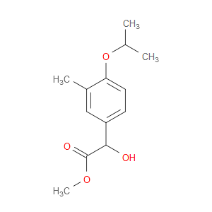 Methyl α-hydroxy-3-methyl-4-(1-methylethoxy)benzeneacetate