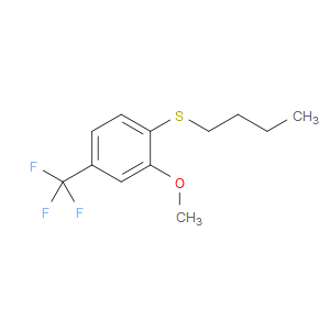 butyl(2-methoxy-4-(trifluoromethyl)phenyl)sulfane
