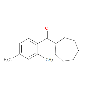 Cycloheptyl(2,4-dimethylphenyl)methanone