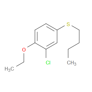 butyl(3-chloro-4-ethoxyphenyl)sulfane
