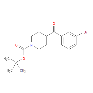 1,1-Dimethylethyl 4-(3-bromobenzoyl)-1-piperidinecarboxylate