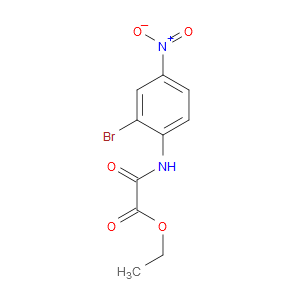 ethyl 2-((2-bromo-4-nitrophenyl)amino)-2-oxoacetate
