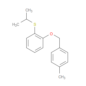 isopropyl(2-((4-methylbenzyl)oxy)phenyl)sulfane