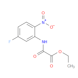 ethyl 2-((5-fluoro-2-nitrophenyl)amino)-2-oxoacetate