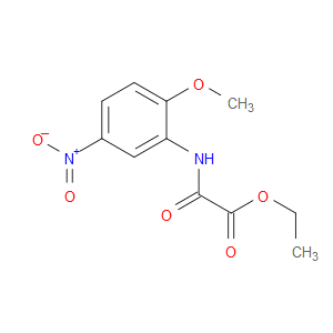 ethyl 2-((2-methoxy-5-nitrophenyl)amino)-2-oxoacetate