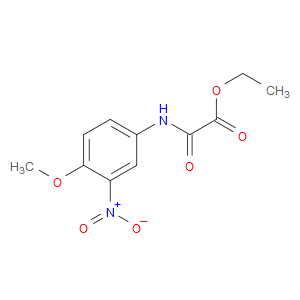 ethyl 2-((4-methoxy-3-nitrophenyl)amino)-2-oxoacetate