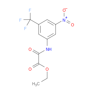 ethyl 2-((3-nitro-5-(trifluoromethyl)phenyl)amino)-2-oxoacetate