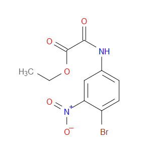 ethyl 2-((4-bromo-3-nitrophenyl)amino)-2-oxoacetate