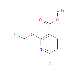 Methyl 6-chloro-2-(difluoromethoxy)nicotinate