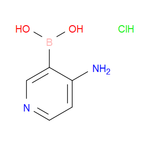 B-(4-Amino-3-pyridinyl)-boronic acid, HCl