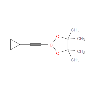 Cyclopropylethynylboronic acid pinacol ester