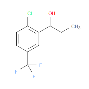 1-(2-chloro-5-(trifluoromethyl)phenyl)propan-1-ol