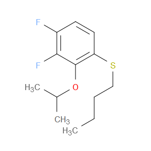 butyl(3,4-difluoro-2-isopropoxyphenyl)sulfane