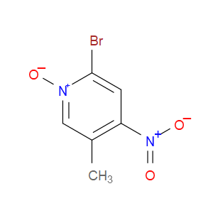 2-bromo-5-methyl-4-nitropyridine 1-oxide