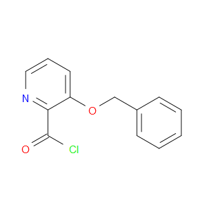 3-(Phenylmethoxy)-2-pyridinecarbonyl chloride