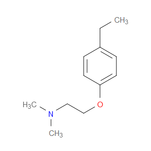 Ethanamine, 2-(4-ethylphenoxy)-N,N-dimethyl-