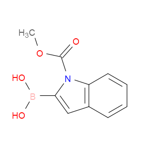 1-(N-Methoxycarbonyl)indole-2-boronic acid