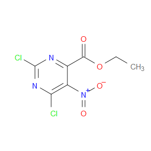 Ethyl 2,6-dichloro-5-nitropyrimidine-4-carboxylate