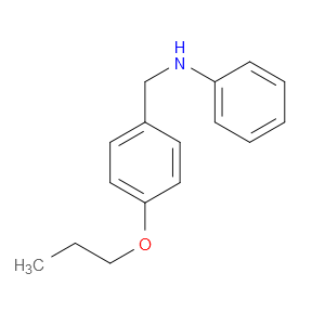 N-Phenyl-4-propoxybenzenemethanamine
