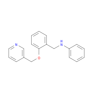 N-Phenyl-2-(3-pyridinylmethoxy)benzenemethanamine