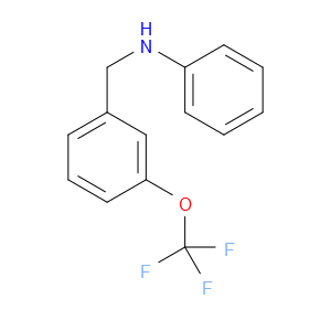 N-Phenyl-3-(trifluoromethoxy)benzenemethanamine
